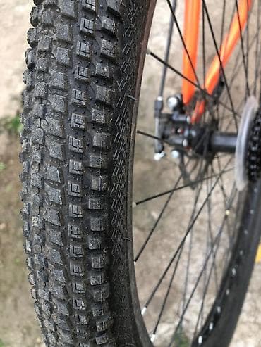 irsad telecom velosiped: ZIGZAG dağ/şosse hibrid tipli velosiped - Rəng: narıncı çərçivə, qara — 6