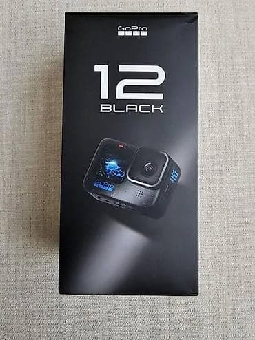 GoPro HERO12 Black action kamera - 5.3K və 4K yüksək keyfiyyətli