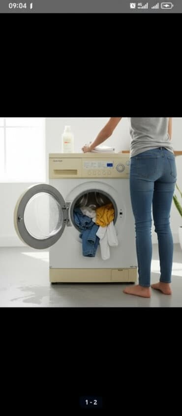 Ütülər və buxarlayıcılar: Paltaryuyan maşın Samsung, 5 kq, İşlənmiş, Avtomat, Qurutma var, Kredit yoxdur — 3