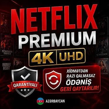 lalafo yukle: Netflix Premium, YouTube Premium və Setanta Sports üçün rəqəmsal abunə — 1
