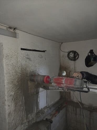 ремонт пластиковых окон: Beton kesimi deşilmesi kesintisi sökintisi borularin deşiklerin — 15