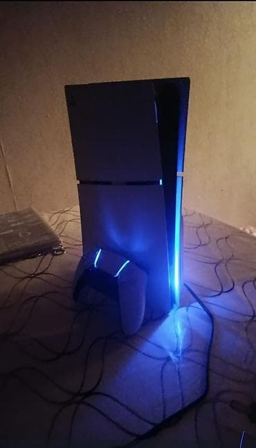 Digər aksesuarlar: Ps5 Slim 1TB 1 ədəd pult FC24 Və Pes2026 Daxili yaddaşa yazılma 15 — 1