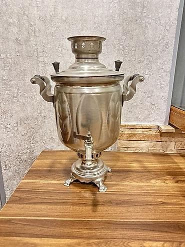 bak 100 liter: İşlənmiş Od Samovar, 5 l, Ünvandan götürmə — 1