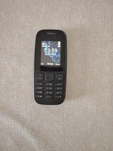 Nokia 105 4G, rəng - Qara, İki sim kartlı lalafo.az -da Nokia 105 4G, rəng - Qara, İki sim kartlı