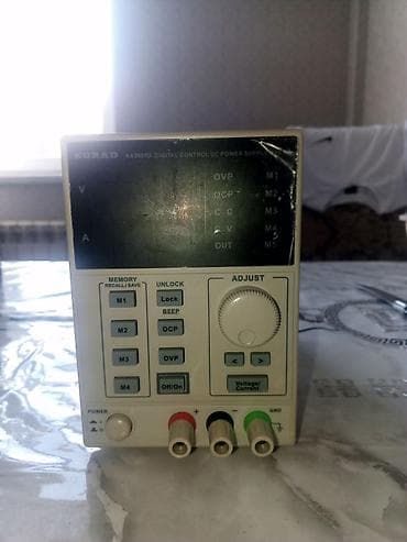 Qida blokları: Korad KA3005D – rəqəmsal idarəetməli DC laboratoriya qida bloku Təp — 1