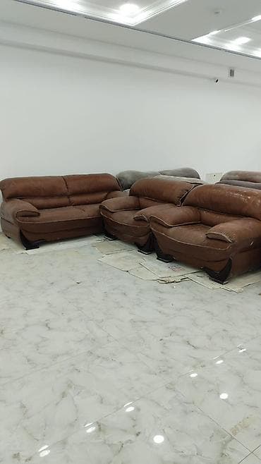 tek kreslo: Диван, 2 кресла, Без подьемного механизма, Нераскладной — 2