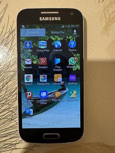 yamata tikis masini: Samsung I9190 Galaxy S4 Mini, 8 GB, rəng - Qara, İki sim kartlı — 1