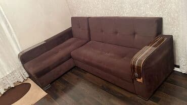 Masalar və oturacaqlar: Künc divan, Bazalı, Ödənişli çatdırılma — 1