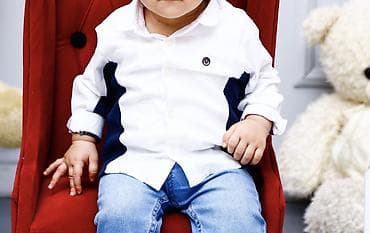 oğlanlar üçün məktəb formaları: Köynək, Oğlan üçün, 1 - 2 yaş — 4