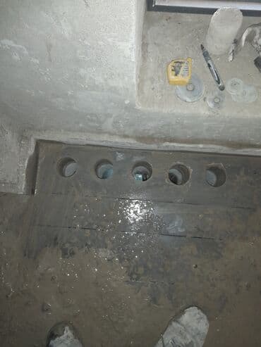 işlənmiş plastik qapi pencere: Beton deşme ve kesme işleri — 9