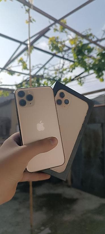 apple ipad 11: IPhone 11 Pro, 64 GB, Qızılı, Face ID — 2