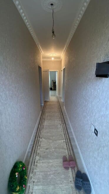 Satılır – zövqlü dizayna malik mənzil. - Geniş dəhlizli planlama