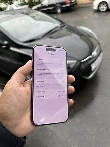 ikinci el 15 pro max: Gümüşü, Face ID — 2