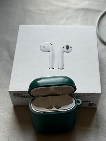 iphone nausnik: İşlənmiş Simsiz (Bluetooth) Qulaqcıqlar, Apple, rəng - Ağ — 4