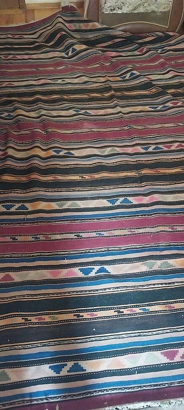 Монеты: Məhsul: Əl toxuması kilim - Dizayn: Uzununa zolaqlı kompozisiya — 3