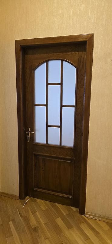 qapi: Taxta otaq qapıları – klassik dizayn 6 dənədi - Material: təbii ağac — 2