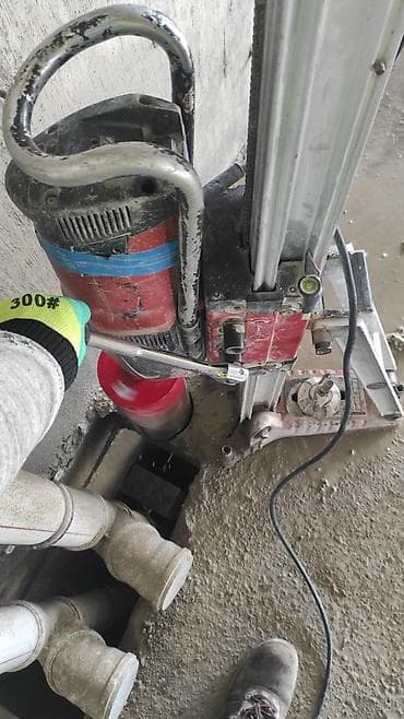 master tools mmc: Beton və dəmir-betonda diamant karot qazma xidməti - Su soyutmalı — 1