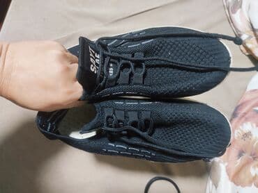 uşaq üçün hündür krosovkalar: Ölçü: 39, rəng - Ağ, İşlənmiş — 8