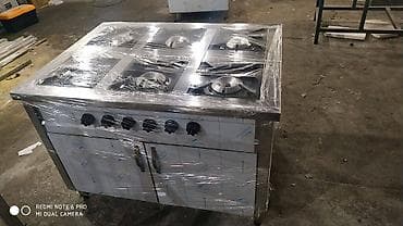 Restoran, kafe avadanlığı: Qaz ilə işləyən soba, Yemək üçün, Yeni — 3
