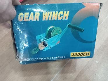 kabel yeri acan: Məhsul: Mexaniki dişli əl vinçi (Gear Winch) - Yükgötürmə gücü: 2000 — 1
