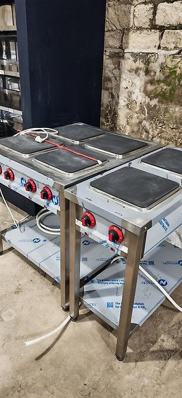 Restoran, kafe avadanlığı: 🔥 Peşəkar Elektrikli Soba – Tam Paslanmaz Poladdan! 🔥 Mətbəxinizə — 1