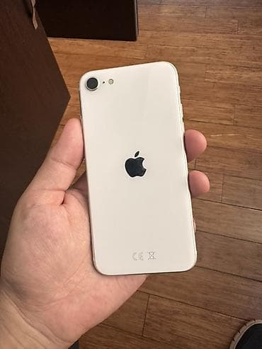 apple m1: IPhone SE, 128 GB, Ağ, Barmaq izi — 1