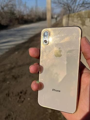 ayfon 4 s: IPhone Xs, 256 GB, Gümüşü, Qırıq — 5