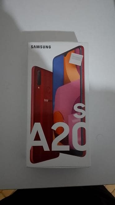 telefon akse: Samsung Galaxy A20s, 32 GB, rəng - Qırmızı — 7