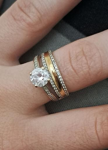 Kişi geyimləri: Dəstə daxildir: Üzük, Sarı qızıl — 1