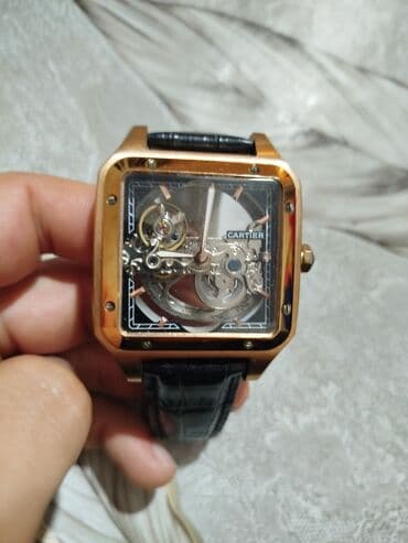 İşlənmiş, Qol saatı, Cartier, rəng - Bej