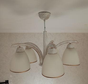 Güzgülər: Çılçıraq, 5 lampa, Metal — 2
