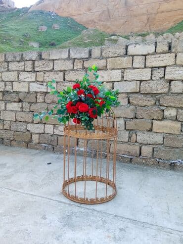 катушки для проволоки: Xına dekorları sifarişle isdenilen ölçüde formada yığılır — 1