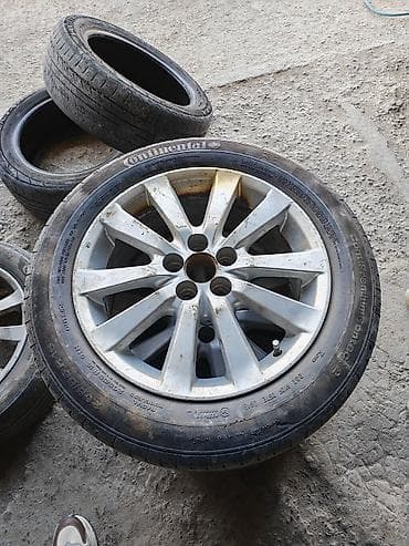 195 60 15 teker: 4 ədəd Toyota Carolla 16-lıq disklər əyrisi yoxdu narmal — 1