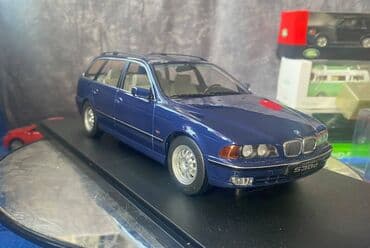 metbex tavan modelleri: Коллекционная модель BMW 530d E39 Touring blue 1997 KK-Scale Scale — 13