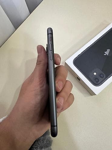 ayfon telefon: IPhone 11, 64 GB, Simsiz şarj, Face ID, Sənədlərlə — 3
