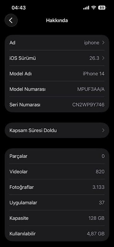 iphone 5s kabro: IPhone 14, 128 GB, Qara, Face ID — 6