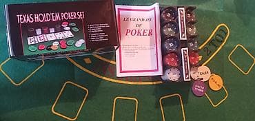 Uşaq dünyası: Texas Hold’em Poker Dəsti – tam evdə oyun üçün Məzmun: 200 fiska+oyun — 1
