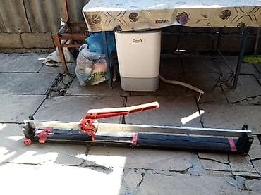 Əl ilə çalışan Kafel kəsən stanok, 1200 mm-dan çox, Zəmanətsiz