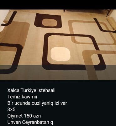 Tekstil: Xalça Türkiyə — 2