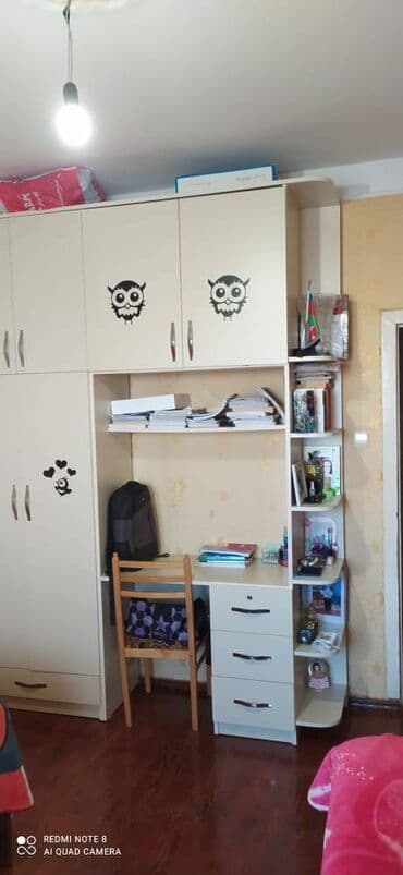 günü: Bakı, Günəşli, 3 otaqlı, Köhnə tikili, 60 kv. m — 3