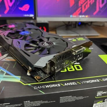 rtx 2060 super baku: Videokart Asus GeForce GTX 1080, 8 GB, İşlənmiş — 5