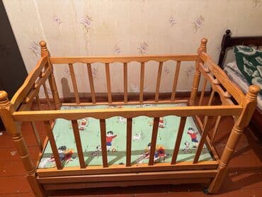 Volkswagen: Oğlan və qız üçün, Dördbucaq, Beşik, Dəstsiz, Matras ilə, Yellənmə mexanizmsiz — 3