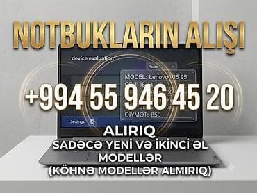 elektron mikroskop: 💻 NOTBUKLARIN ALIŞI – YENİ VƏ İKİNCİ ƏL İşlətmədiyiniz və ya yenisi — 1