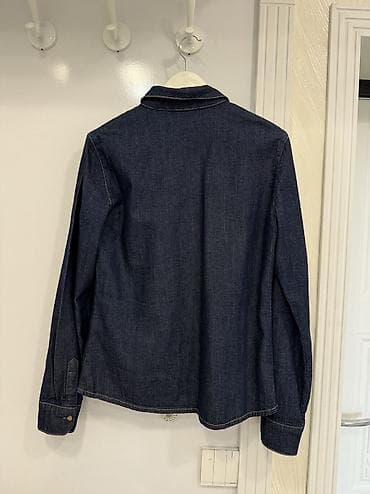 usta geyimi: Charuel cins köynək - Material: klassik indigo denim (cins parça) — 3