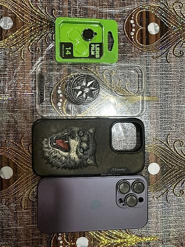 arfon 14 pro: IPhone 14 Pro Max, 128 GB, Deep Purple, Face ID — 2