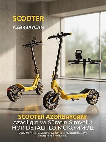 Satılır: Xiaomi Ultra 6 Elektrik Skuteri Skuter əla vəziyyətdədir — 6