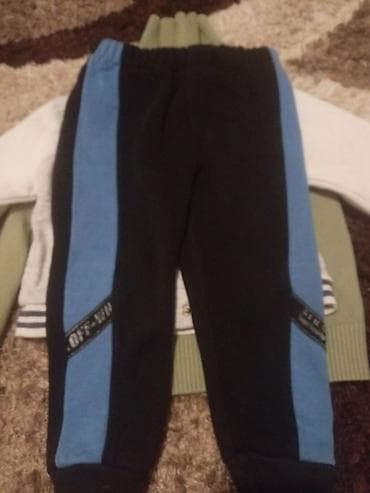 Uşaq idman şalvarı - Model: dar kəsimli, rezinli bel və balaq - Rəng