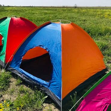 çadır kamp: Cadir palatka (yeni) 🔺qapi ve penceresinde agcaqanad setkasi var — 4