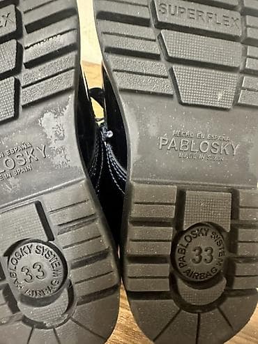 Tuflilər: Rəng - Qara Tuflilər, Pablosky, Ölçü: 33, Qız üçün — 4