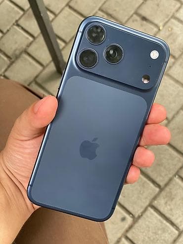 iphone 15 divar kağızları: IPhone 17 Pro Max, 256 GB, Mavi, Face ID — 1